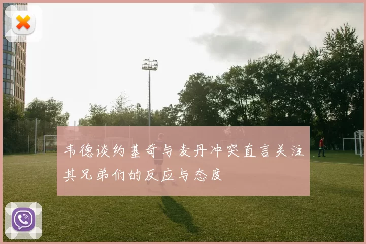 韦德谈约基奇与麦丹冲突直言关注其兄弟们的反应与态度